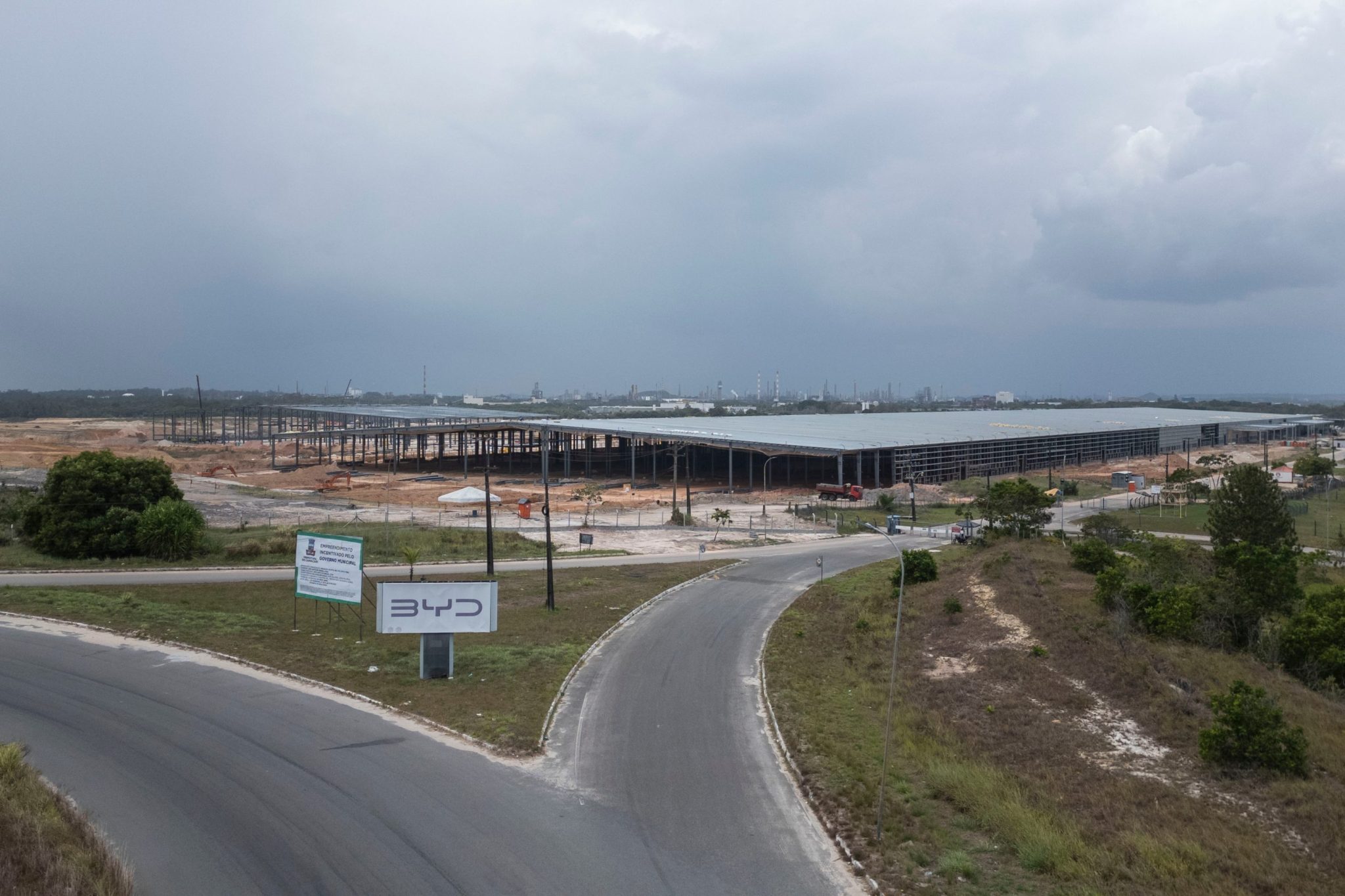 Brazil just sued Tesla’s biggest competitor...